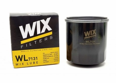 Фільтр масляний WIX FILTERS WL7131 (фото 1)