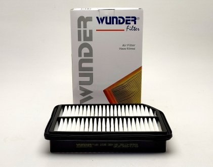 Фильтр воздушный Киа Церато 1.6 06- (бензин) WUNDER FILTER WH 1035 (фото 1)