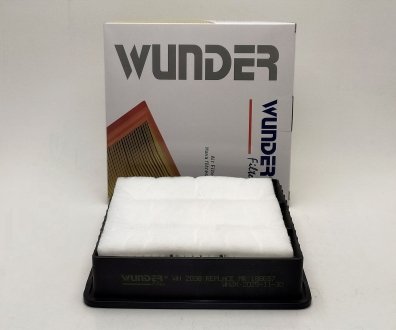 Фільтр повітряний Mitsubishi Colt V/Galant VI/Lancer/Outlander 1.3-2.4TDI 95- WUNDER FILTER WH 2038