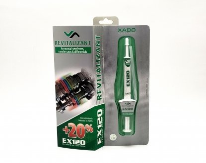Присадка гель відновник для КПП та редукторів Хадо 8 мл XADO ХА 10030
