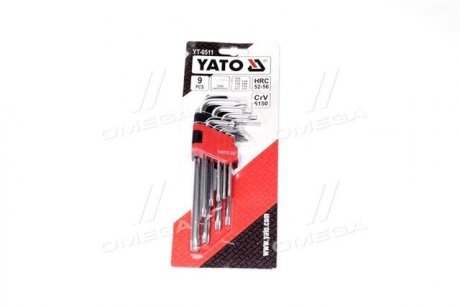 Набір ключів TORX YATO YT-0511 (фото 1)