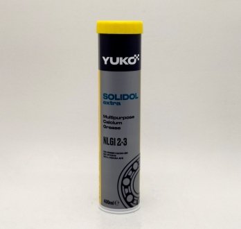 Смазка Солидол-Ж 400 гр картридж YUKO 4820070246483