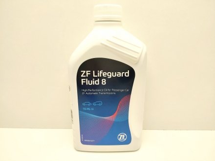 Масло ATF Lifeguard Fluid 8 1л ZF S671.090.312 (фото 1)